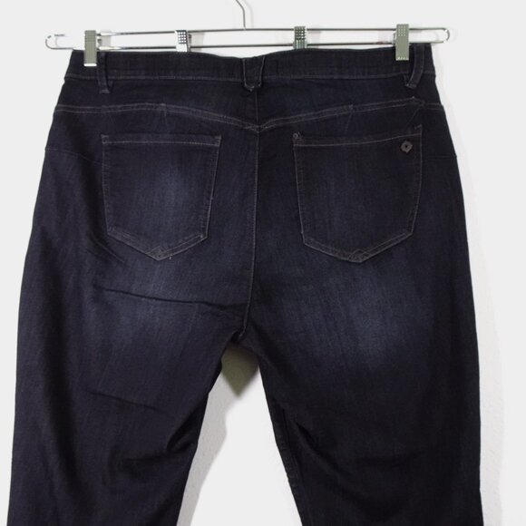 Democracy Jegging Jeans Women's Plus Size 20W Blue Denim Stretch Booty Lift - Picture 7 of 12